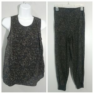 Armani Exchange 2 piece Tank & Pants set sz XS